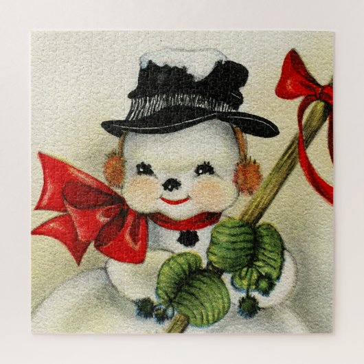 Snowman 004 legpuzzel (Verticaal)