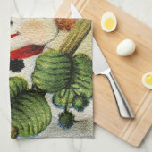 Snowman 004 theedoek (Quarter Fold)