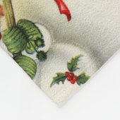 Snowman 009 fleece deken (Hoek)