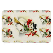 Snowman 009 magneet (Horizontaal)