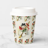 Snowman 009 papieren bekers (Voorkant)
