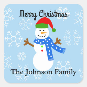 Snowman #1-2 Stickers