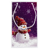 SNOWMAN #1 Cadeautas (Achterkant)