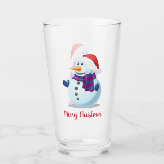 Snowman 1 glas (Achterkant)