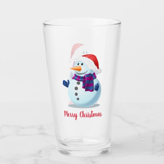 Snowman 1 glas (Voorkant)