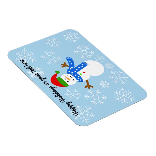Snowman #1 Magnet Magneet (Rechterzijde)