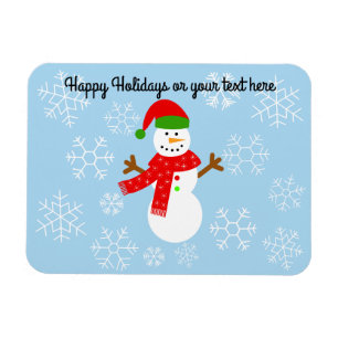 Snowman #2 Magnet Magneet