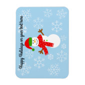 Snowman #2 Magnet Magneet (Verticaal)