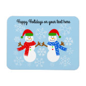 Snowman #3 Magnet Magneet (Horizontaal)