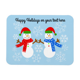 Snowman #3 Magnet Magneet