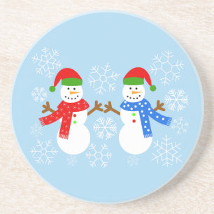 Snowman #3 Onderzetter