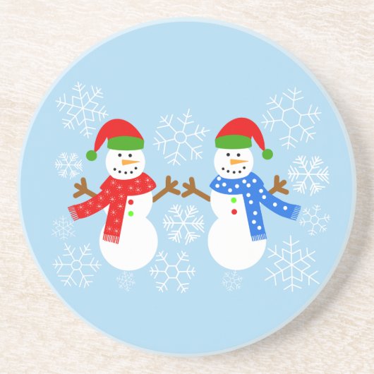 Snowman #3 Onderzetter (Voorkant)