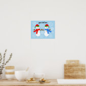 Snowman #3 Poster (Keuken)