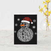 Snowman 67 Six Seven 6 7 Meme Christmas Funny Boy  Kaart (Gele Bloem)