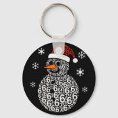 Snowman 67 Six Seven 6 7 Meme Christmas Funny Boy  Sleutelhanger (Voorkant)