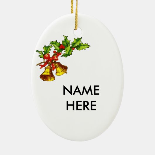 Snowman #7 keramisch ornament (Achterkant)