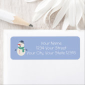 Snowman Adres Etiket (Insitu)