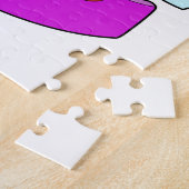 Snowman als Snowboarder met Sonowboard.PNG Legpuzzel (Zijkant)