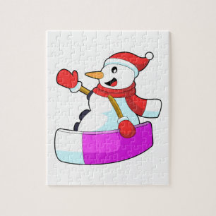 Snowman als Snowboarder met Sonowboard.PNG Legpuzzel