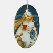 Snowman Angel en Forest Friends Ornament (Rechts)