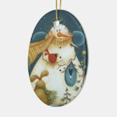 Snowman Angel en Forest Friends Ornament (Links)