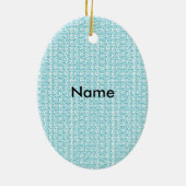 Snowman Angel ornamenten (Achterkant)