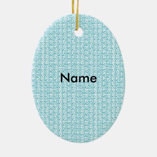 Snowman Angel ornamenten (Achterkant)