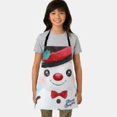 Snowman Apron Schort (Insitu)