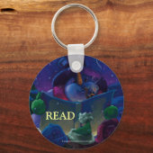 Snowman Art READ Sleutelhanger lezen (Voorkant)