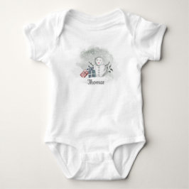Snowman Baby Bodysuit