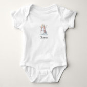 Snowman Baby Bodysuit (Voorkant)