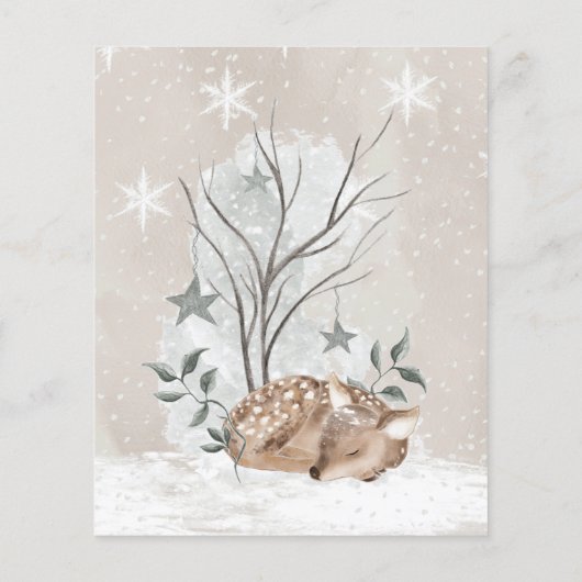 Snowman Baby shower Baby naam Race Game (Achterkant)