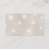 Snowman Baby shower raad hoeveel Snoepjes Informatiekaartje (Achterkant)