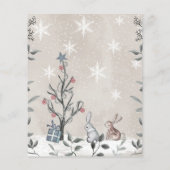 Snowman Baby shower wenst Baby (Achterkant)