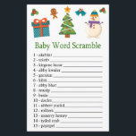 Snowman Baby word scramble game<br><div class="desc">Snowman Baby word scramble game</div>