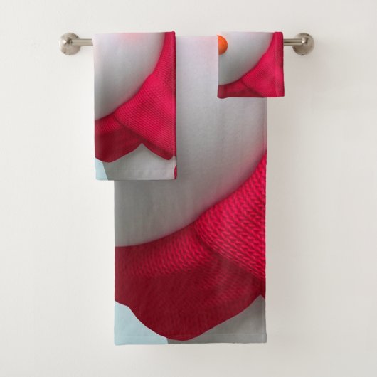 Snowman Bad Handdoek (Insitu)
