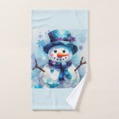Snowman Bad Handdoek (Handdoek)