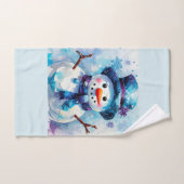 Snowman Bad Handdoek (Handdoek)