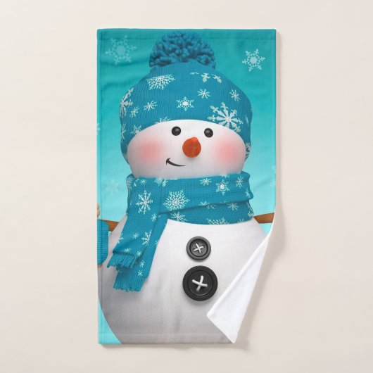 Snowman Bad Handdoek (Handdoek)