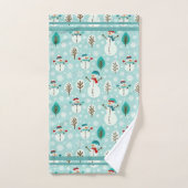 Snowman Bad Handdoek (Handdoek)