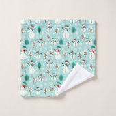 Snowman Bad Handdoek (Wasdoekje)