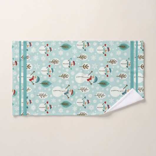 Snowman Bad Handdoek (Handdoek)