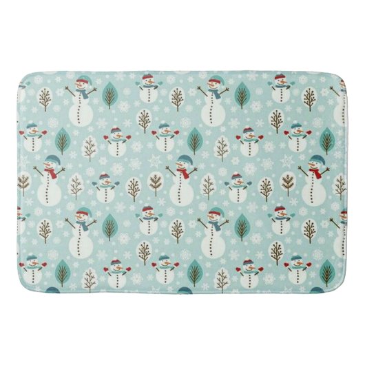 Snowman Badmat (Voorkant)