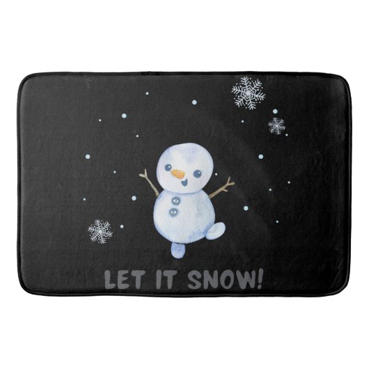 Snowman Badmat (Voorkant)