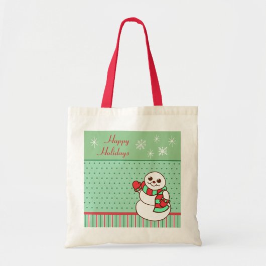 Snowman Bag Tote Bag (Voorkant)