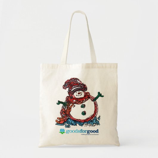 SnowMan Bag Tote Bag (Voorkant)