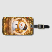 Snowman Bagagelabel (Voorkant (horizontaal))