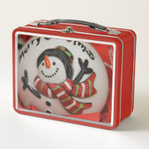 Snowman ball
