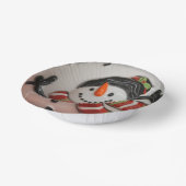 Snowman ball papieren kommen (Gebogen)