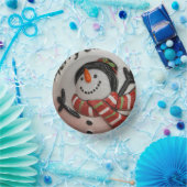 Snowman ball papieren kommen (Feest)